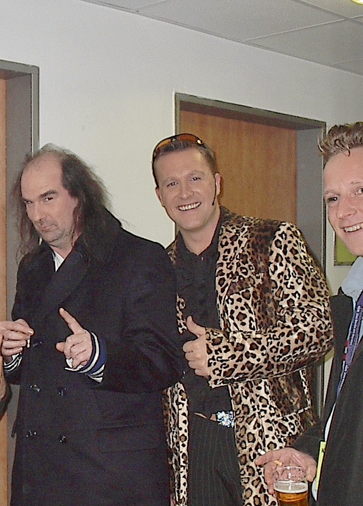 Ulrich Fischer backstage